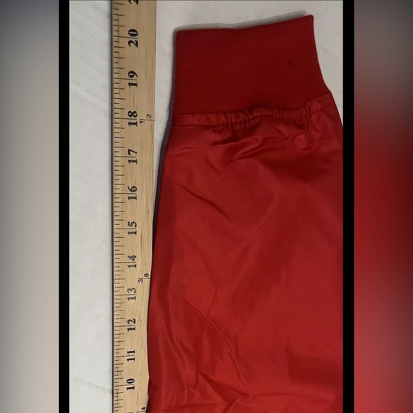 Members Only Sport Men's Red Windbreaker Jacket Size Large - Picture 6 of 7